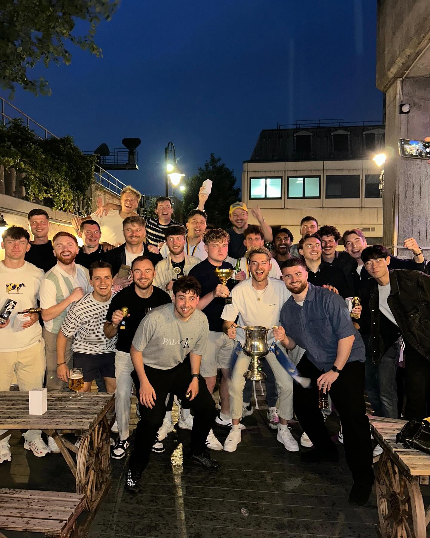 Group at awards celebration