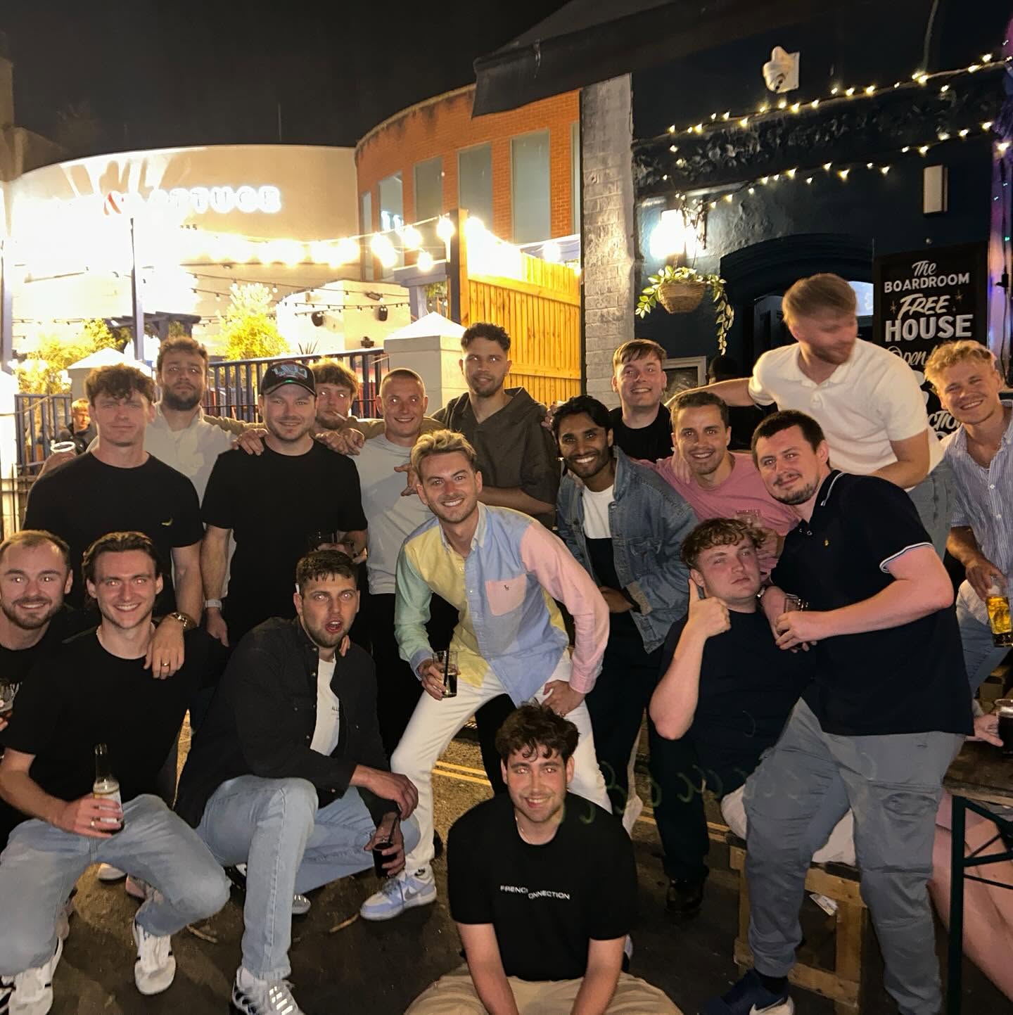 Team out together in Bristol